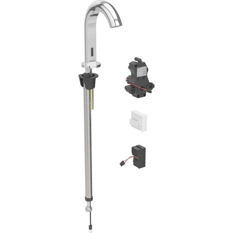 Washbasin Tap Piave, Deck-Mouted, Mains, Concealed Function Box