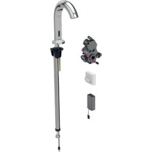 Washbasin Tap Piave,Deck Mounted, Battery Operated For Concealed Function Box