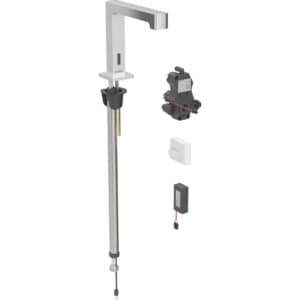 Washbasin Tap Brenta, Deck-Mounted, Battery Operated For Concealed Function Box