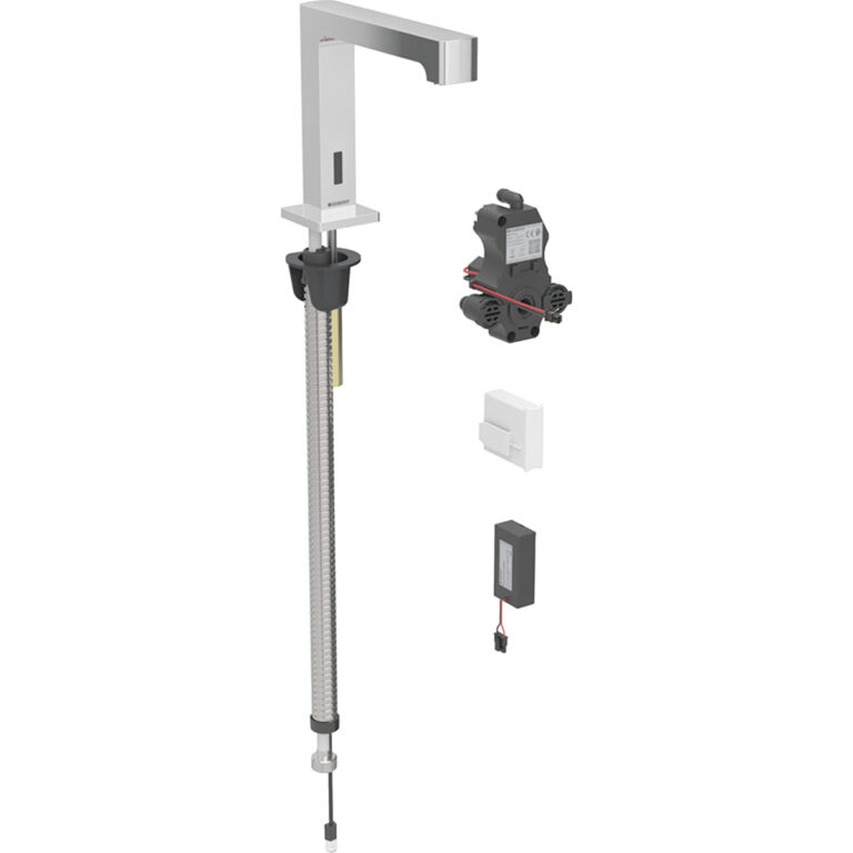 Washbasin Tap Brenta, Deck-Mounted, Battery Operated For Concealed Function Box