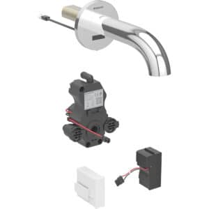 Washbasin Tap Piave, Mains Operated, For Conecealed Function Box