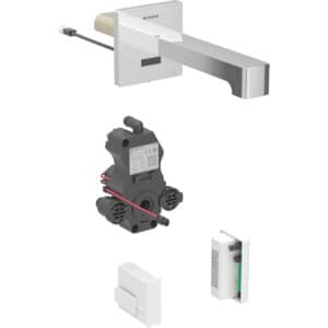 Washbasin Tap Brenta, Wall-Mounted, Generator Operation For Concealed Function Box