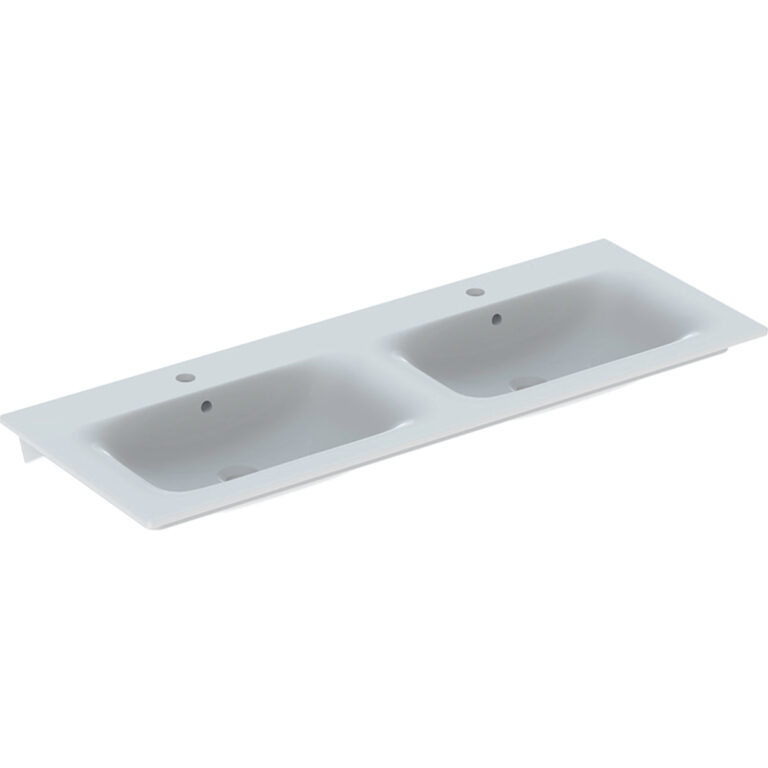 Geberit Renova Plan Double Vanity Basin