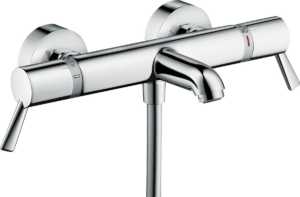 Ecostat Comfort Care Thermostatic Shower Mixer For Exposed Installation With Extra Long Handles