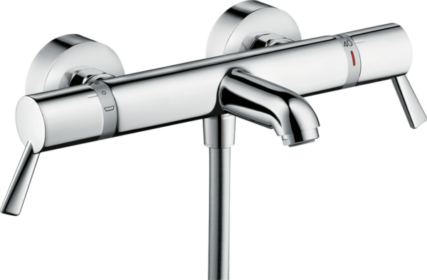 Ecostat Comfort Care Thermostatic Shower Mixer For Exposed Installation With Extra Long Handles