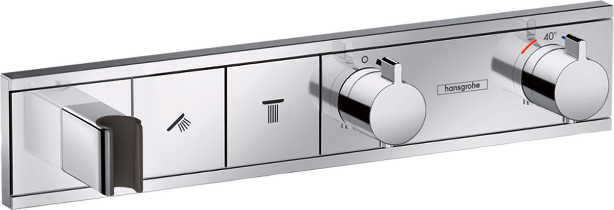 RainSelect Thermostatic Mixer for Concealed Installation for 2 outlets