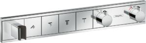 RainSelect Thermostatic Mixer For Concealed Installation For 4 Outlets