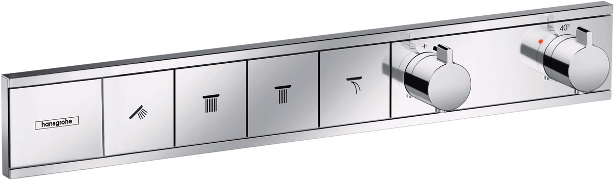 RainSelect Thermostat for Concealed Installation for 4 Functions