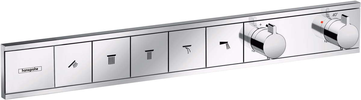 RainSelect Thermostat for Concealed Installation for 5 Functions