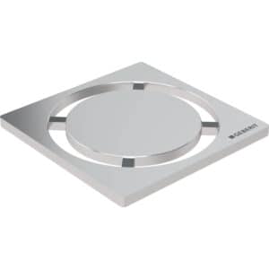 Geberit Design Grating, Round Or Square, 8 x 8cm