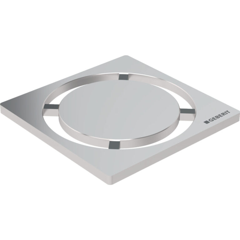 Geberit Design Grating, Round Or Square, 8 x 8cm