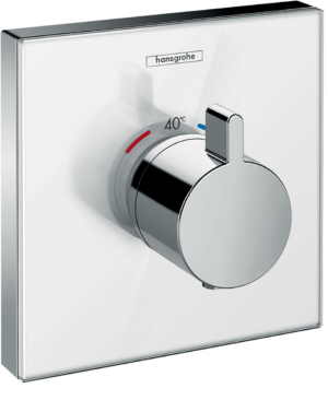 ShowerSelect Glass Thermostatic Mixer Highflow