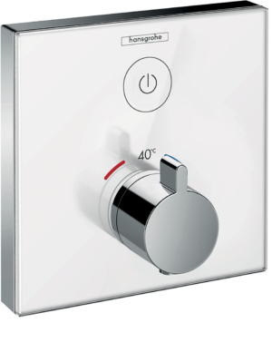 ShowerSelect Glass Thermostatic Mixer - 1 Outlet