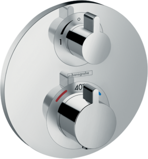 Ecostat S Thermostatic With Shut-Off Valve - 1 Outlet