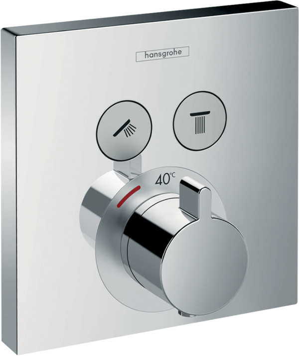 ShowerSelect Thermostatic Mixer - 2 Outlet