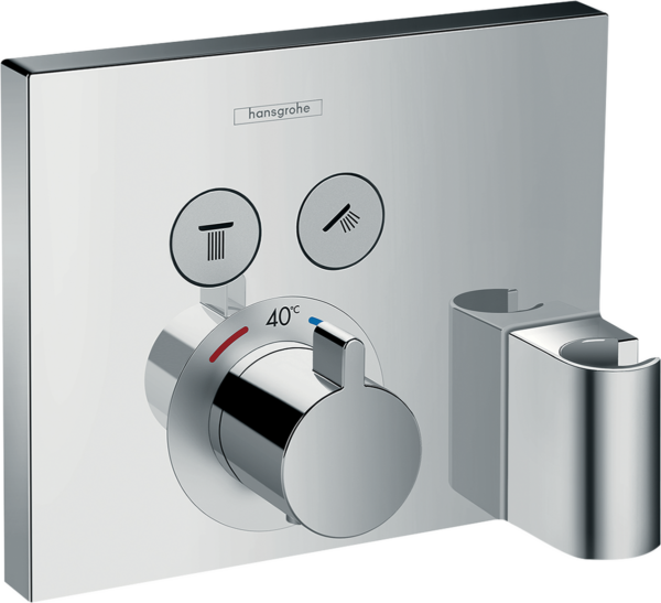 Showerselect Theromstatic Mixer With FixFit & Porter Unit - 2 Outlets