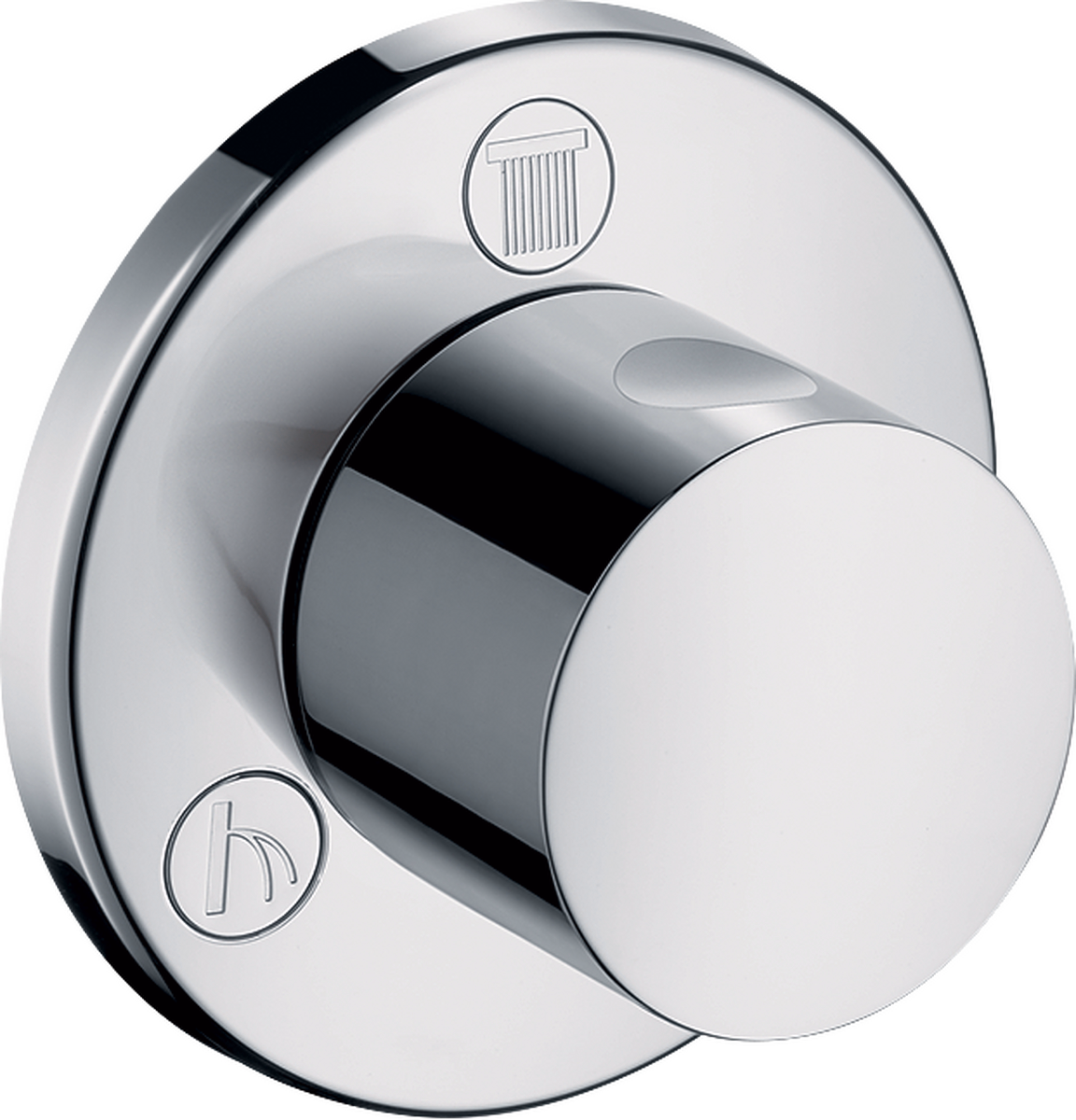 Shut-Off / Diverter Valve S Trio / Quattro for Concealed Installation