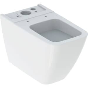 iCon Square Floor-Stading WC, For Close-Coupled Exposed Cistern, Back-To-Wall
