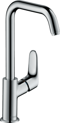 Focus 240 Single Lever Basin Mixer Swivel Spout