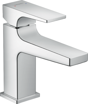 Metropol Single Lever Basin Mixer 100 With Lever Handle For Cloakroom Basins With Push-Open Waste