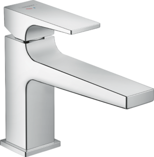 Metropol Single Lever Basin Mixer 100 With Lever Handle & Push-Open Waste / CoolStart