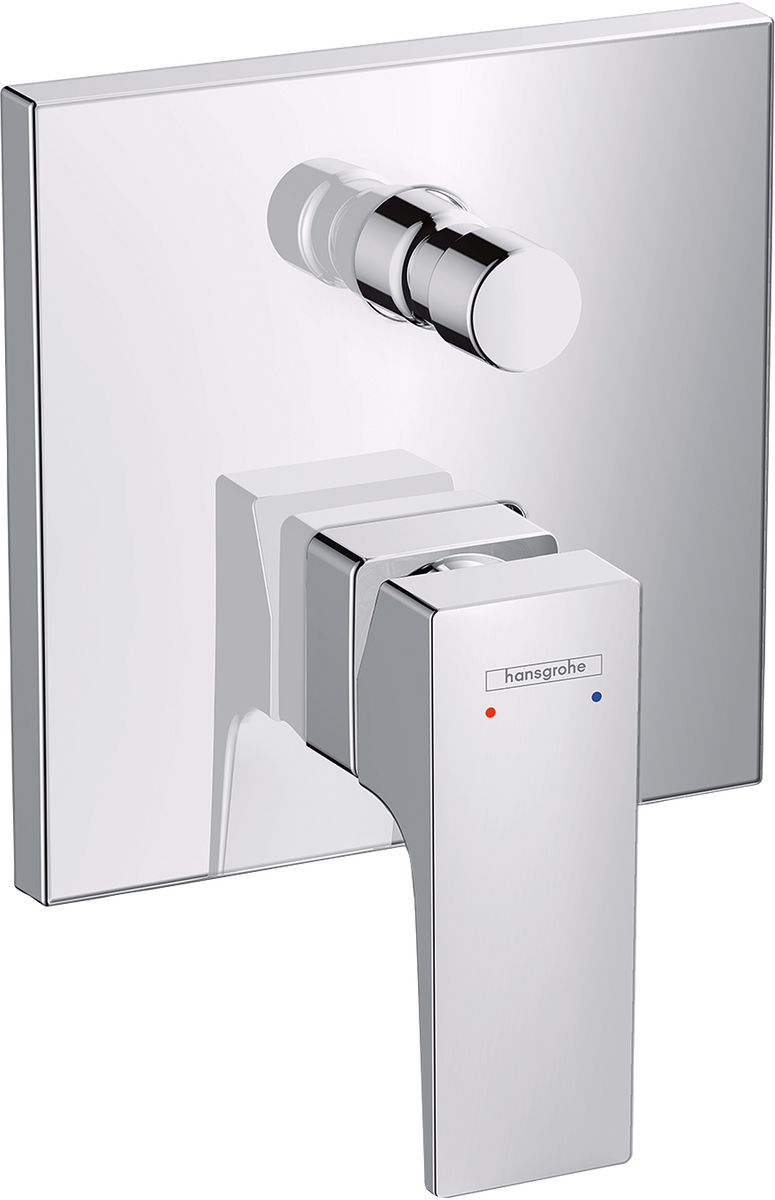 Metropol Single Lever Bath Mixer for Concealed Installation with Lever Handle
