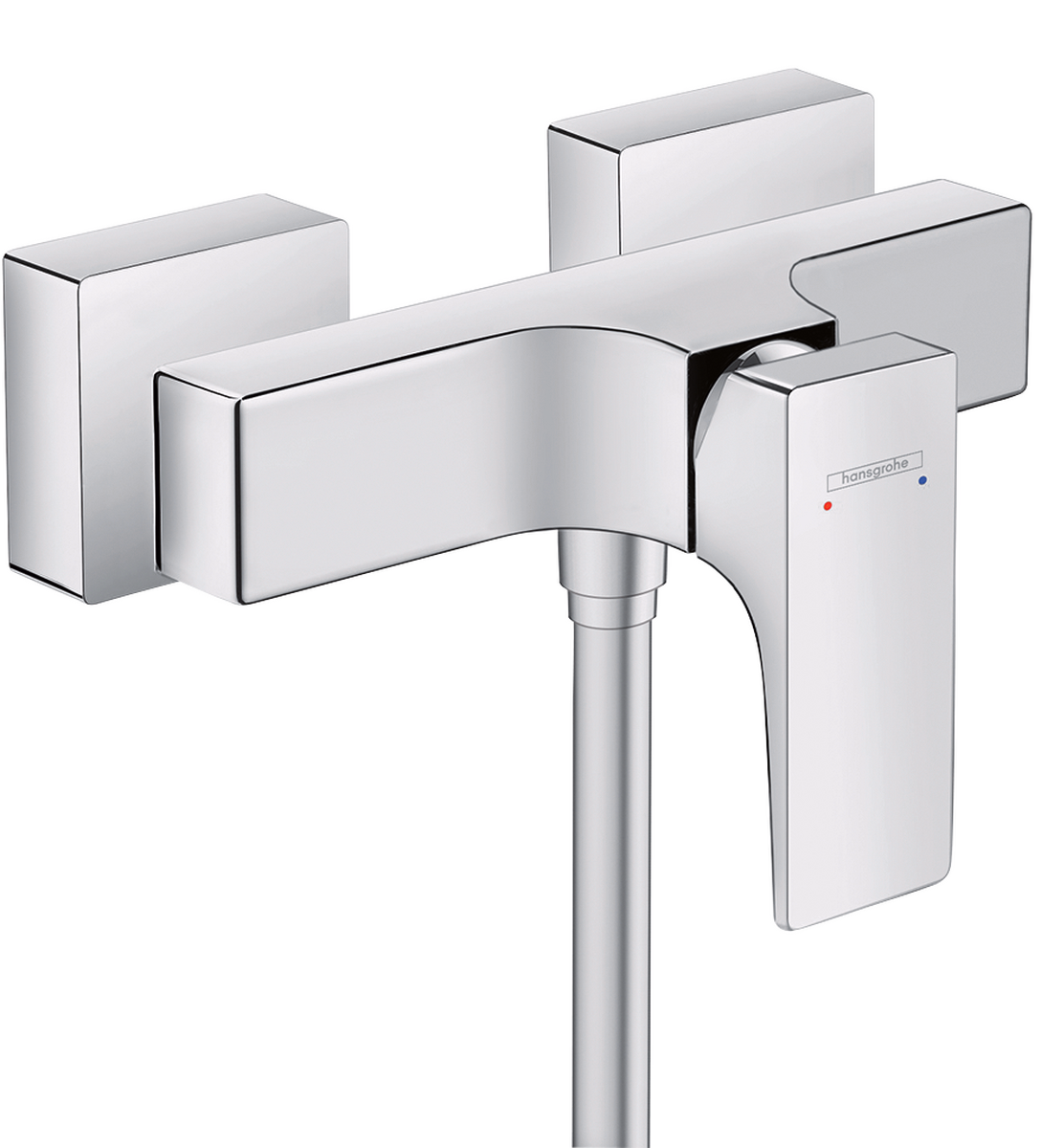 Metropol Single Lever Manual Shower Mixer for Exposed Installation