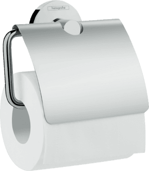 Logis Universal Toilet Roll Holder With Cover
