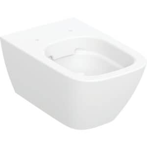 Smyle Square Wall-Hung WC, Washdown, Premium Shrouded, Rimfree