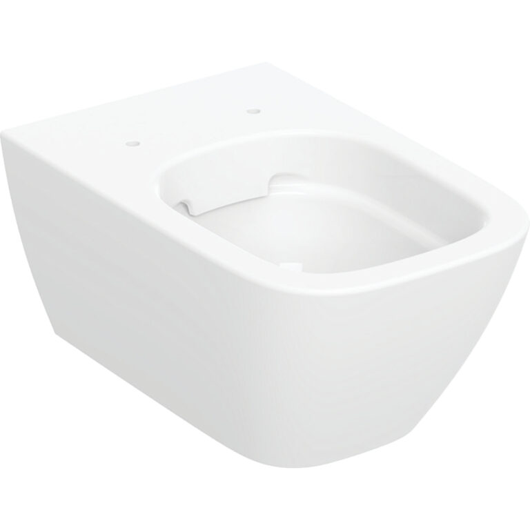 Smyle Square Wall-Hung WC, Washdown, Premium Shrouded, Rimfree