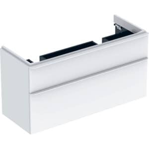 Smyle Square Cabinet For 120cm Double Washbasin With Two Drawers