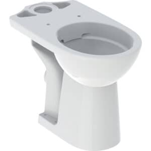 Geberit Selnova Comfort Floor-Standing WC For Close-Coupled Exposed Cistern, Rimfree
