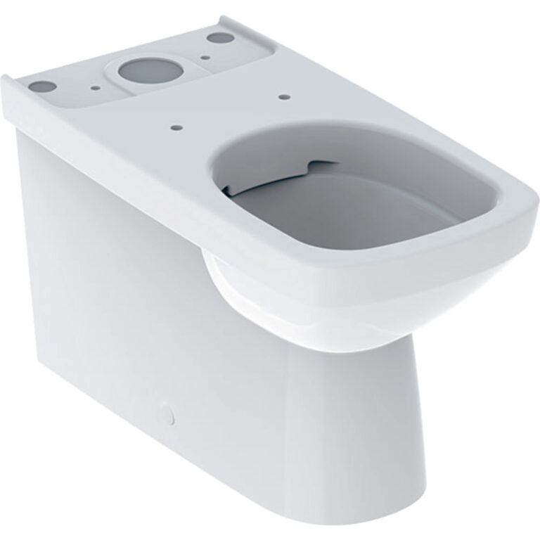Geberit Selnova Square Floor-Standing WC For Close-Coupled Exposed Cistern