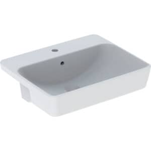 VariForm Semi-Recessed Washbasin, Square