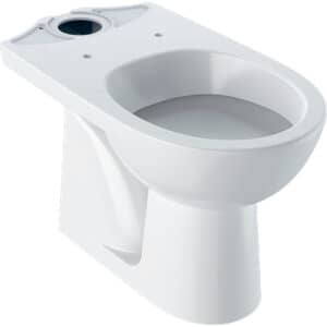 Geberit Selnova Floor-Standing WC for Close-Coupled Exposed Cistern, Washdown, Vertical Outlet