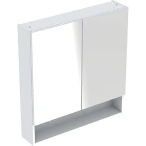 Geberit Selnova Square 58.8cm Mirror Cabinet With Two Doors
