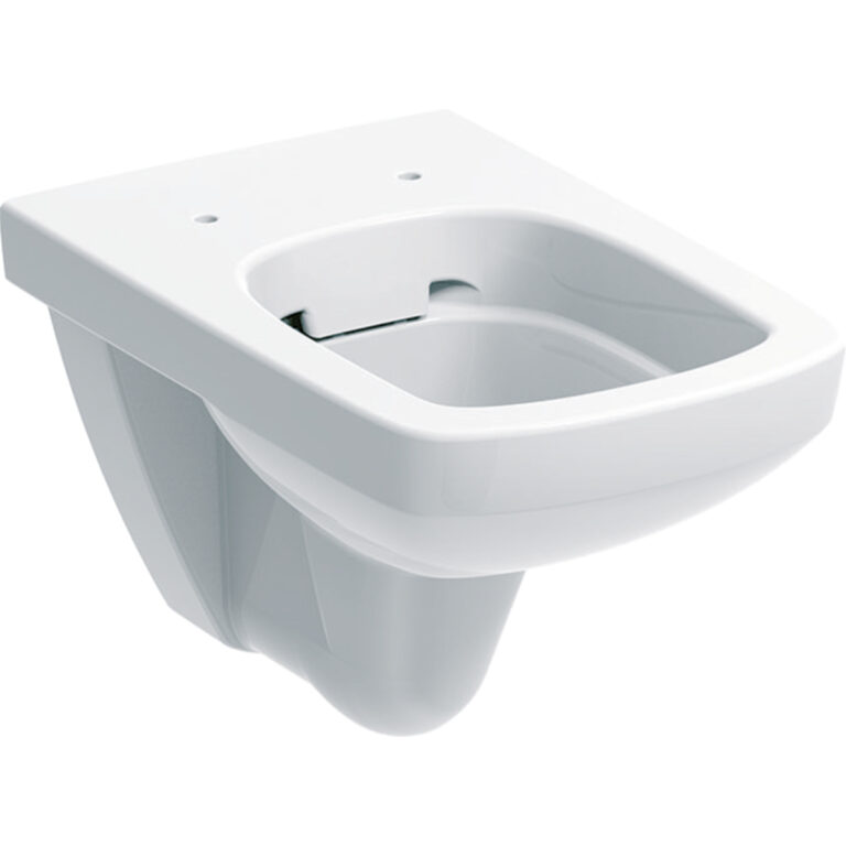Geberit Selnova Square Wall-Hung WC, Washdown, Rimfree