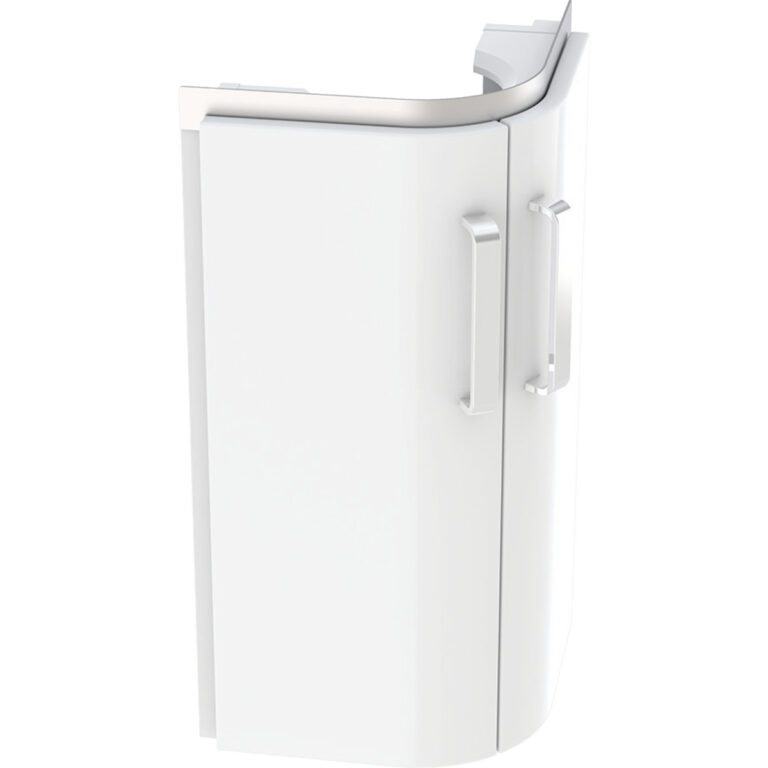 Geberit Selnova Compact 45cm Cabinet For Corner Handrinse Basin, With Two Doors