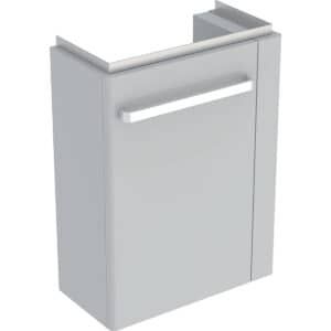 Geberit Selnova Compact Cabinet For Handrinse Basin With Towel Rail, Small Projection