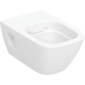 Geberit Selnova Square Wall-Hung WC, Washdown, Rimfree