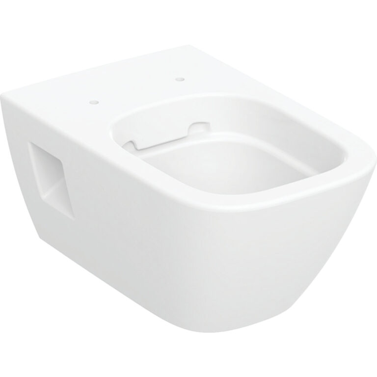 Geberit Selnova Square Wall-Hung WC, Washdown, Rimfree