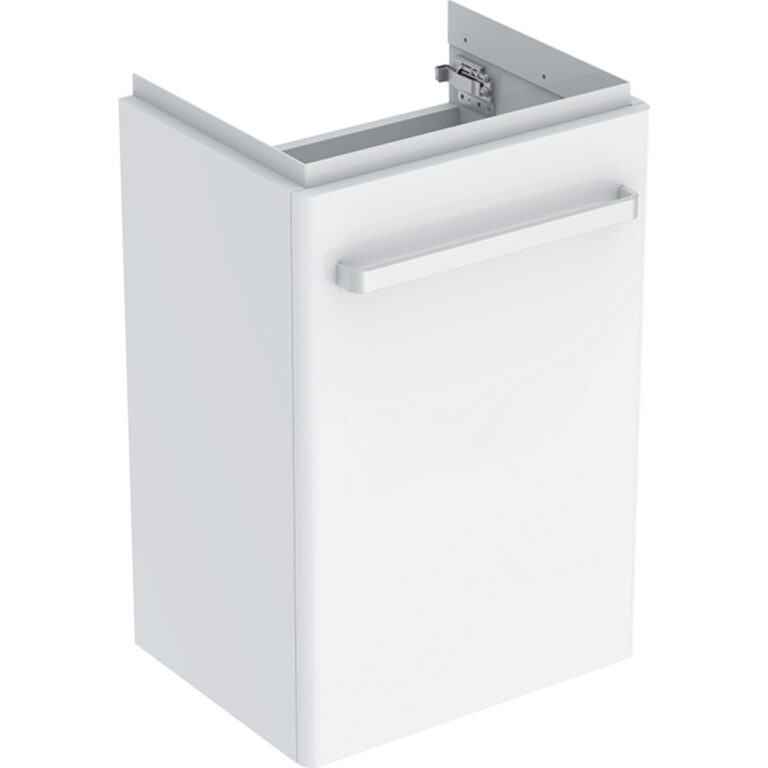 Geberit Selnova Compact Cabinet For 45cm Handrinse Basin, With One Door & Service Space