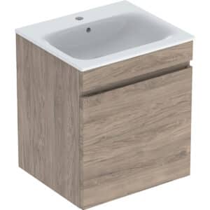 Geberit Renova Plan Set 55cm Slim Basin & Vanity Unit