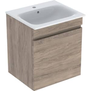 Geberit Renova Plan Set 60cm Slim Basin & Vanity Unit