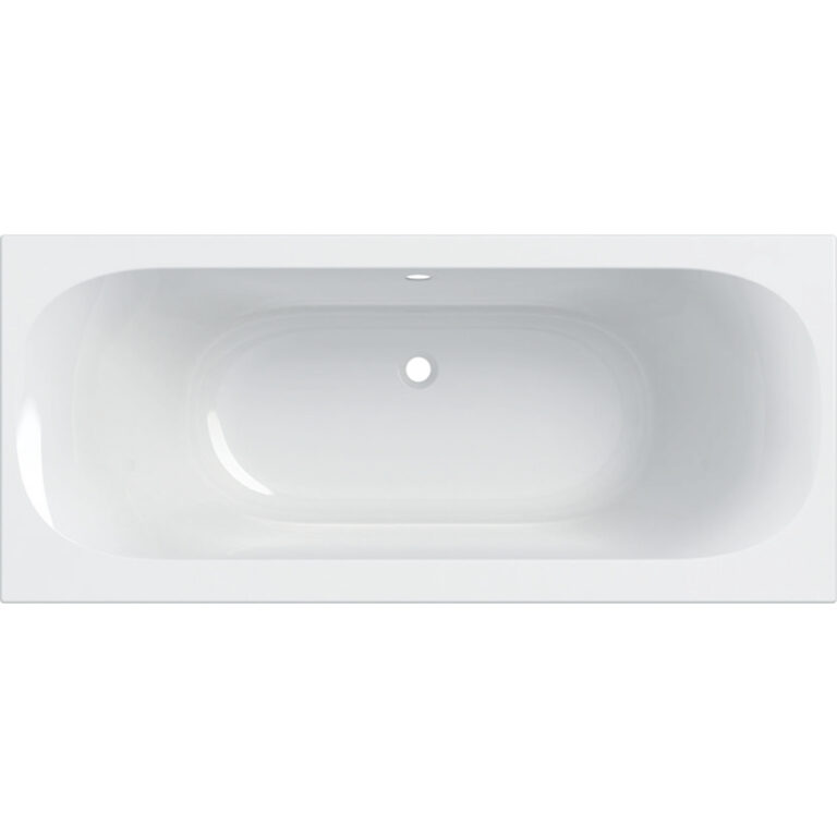 Soana Rectangular Bathtub, Slim Rim, Duo With Feet