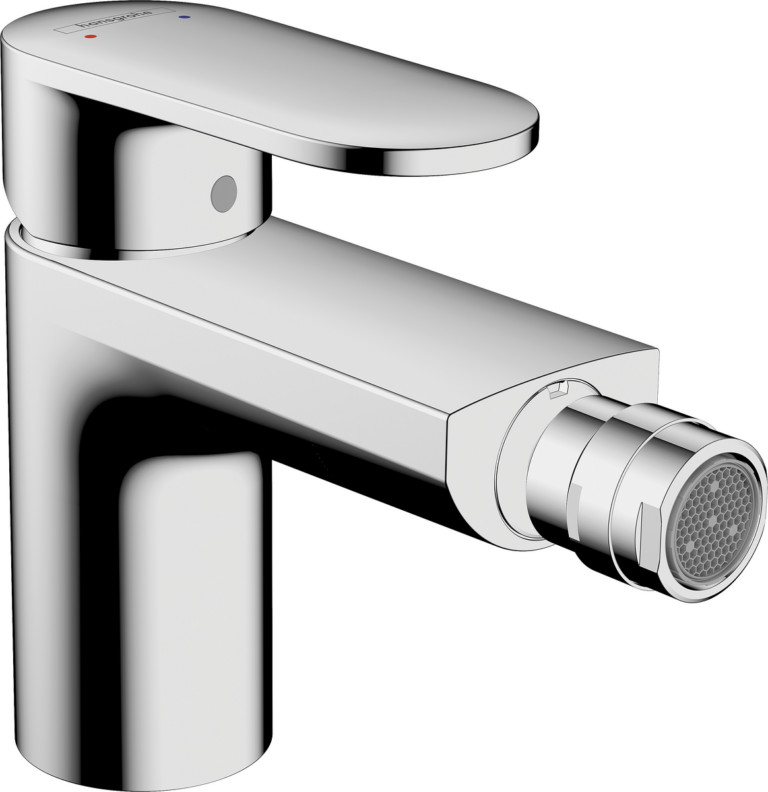 Vernis Blend Single Lever Bidet Mixer With Pop-Up Waste Set