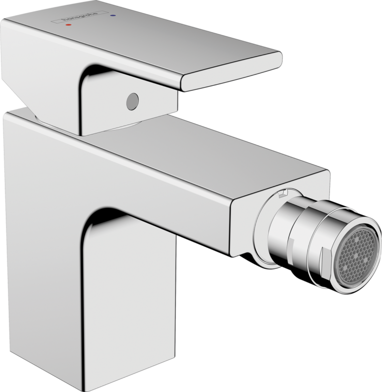 Vernis Shape Single Lever Bidet Mixer With Pop-Up Waste Set