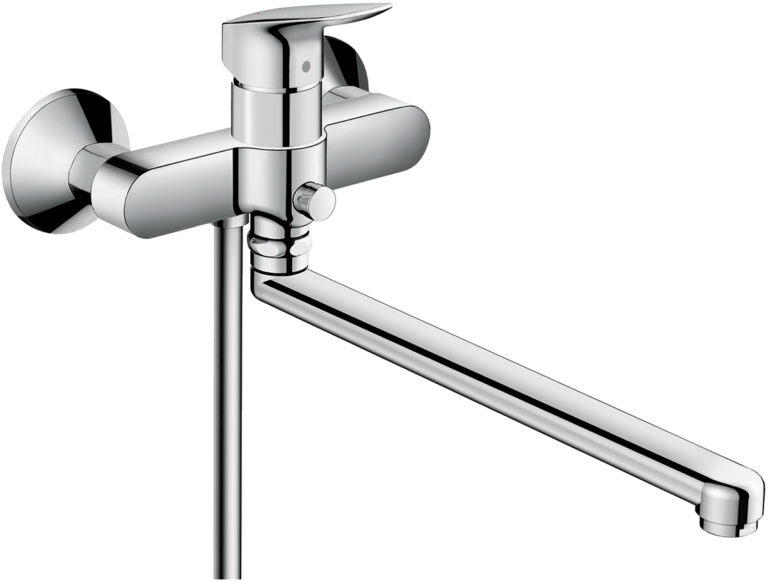 Logis Single Lever Bath & Shower Mixer With Long Spout