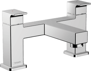Vernis Shape 2-Hole Rim Mounted Bath Mixer