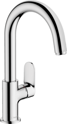 Vernis Blend Single Lever Basin Mixer With Swivel Spout & Pop-Up Waste Set